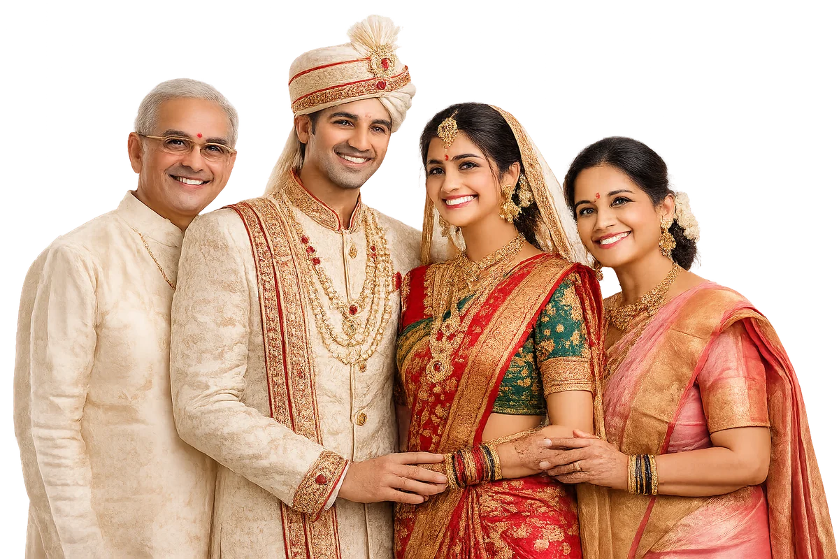 Happy Maratha Family